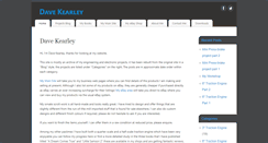 Desktop Screenshot of davekearley.co.uk