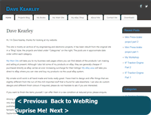 Tablet Screenshot of davekearley.co.uk